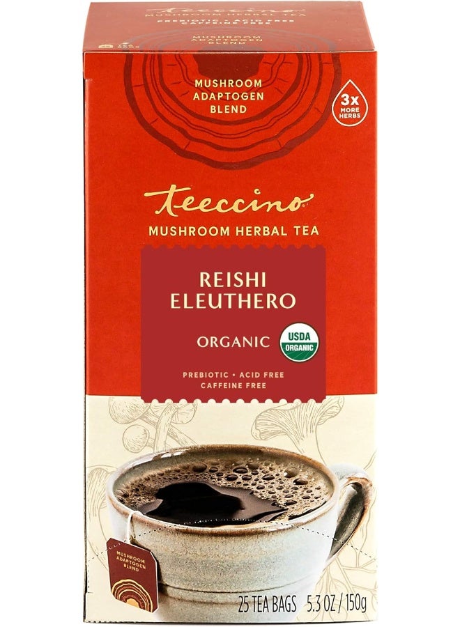 Teeccino Reishi Eleuthero Herbal Tea - Image 5